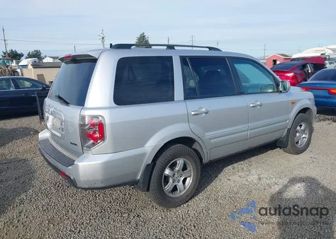 2007 Honda Pilot Ex-L из США, поврежденный, VIN 5FNYF18537B026076